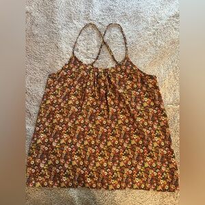 New York & Company Flower‎ Summer Top, Size Medium